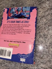 Goosebumps Book R.L. Stine #62 Monster Blood 4 Original Series