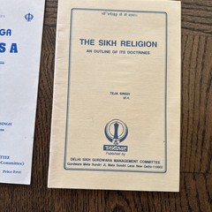 INDIA PUNJAB RAJ KAREGA KHALSA BHAI SHAIB SIRDAR KAPUR SINGH SIKHS Book LOT