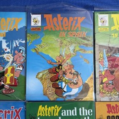LOT OF 6 ISSUES ASTERIX by GOSCINNY & UDERZO COMICS Vintage RARE MAGAZINES GR