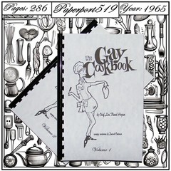 1965 The Gay Cook Book 286 Pages