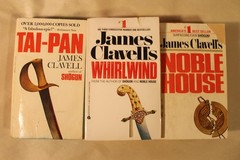 Tai Pan, Noble House & Whirlwind by James Clavell