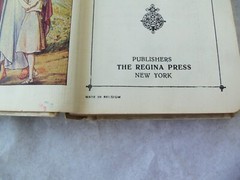 Vtg Little Key of Heaven Prayer book 1937! CELLUOID COVER! CRUCIFIX! GILDED