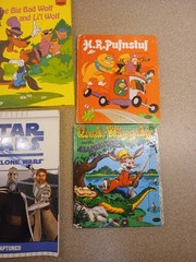 Huge Lot (46) Of Vintage 60s-90s Kids Books. Jurassic Park, Stars Wars Etc.