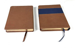 David Jeremiah Leather Devotional Book Lot 2 The Upward Call & Greater Purpose