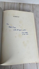 Nimitz E.B. Potter 1976 Signed Biography Admiral Naval Institute Press