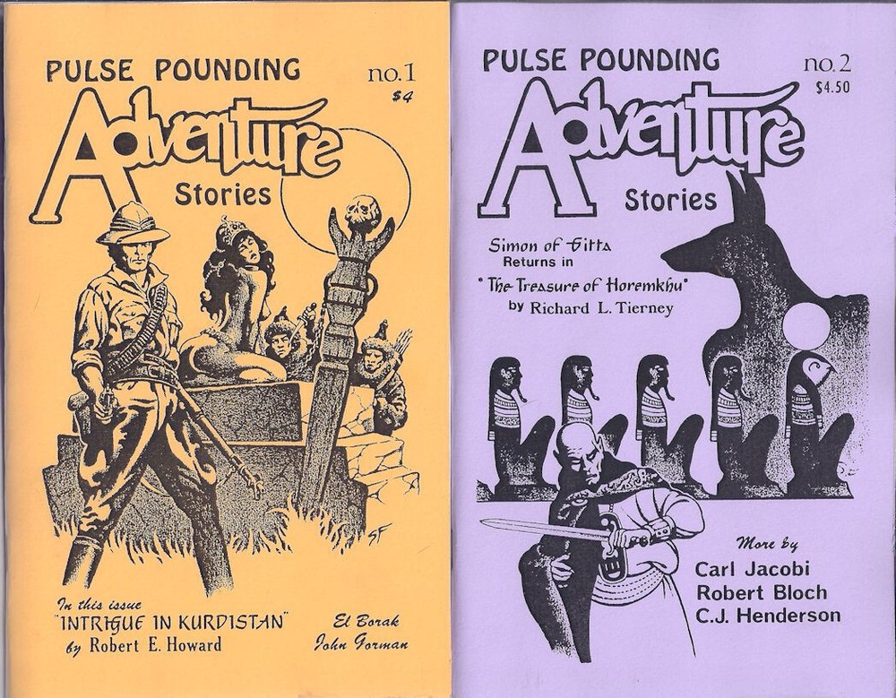 Pulse Pounding Adventures Stories – Issues 1-2 Pulp Fanzine