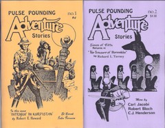 Pulse Pounding Adventures Stories – Issues 1-2 Pulp Fanzine