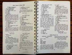 Methodist Church Lexington Nebraska Cook Book Vintage 1960s