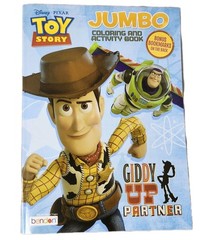 Toy Story Woody Buzz Lightyear Disney Pixar Activity Color Coloring Book bendon