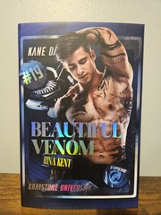 Beautiful Venom by Rina Kent Baddies Book Box Hockey Romance & Foiled Bookplate