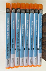 Audiobook MP3 Lot of 8 CDs Audio Books Fiction Romance (Ex-Library) Koontz, etc
