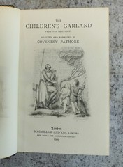 The Childrens Garland, C Patmore 1905. Full Leather Fine Binding by Root & Son
