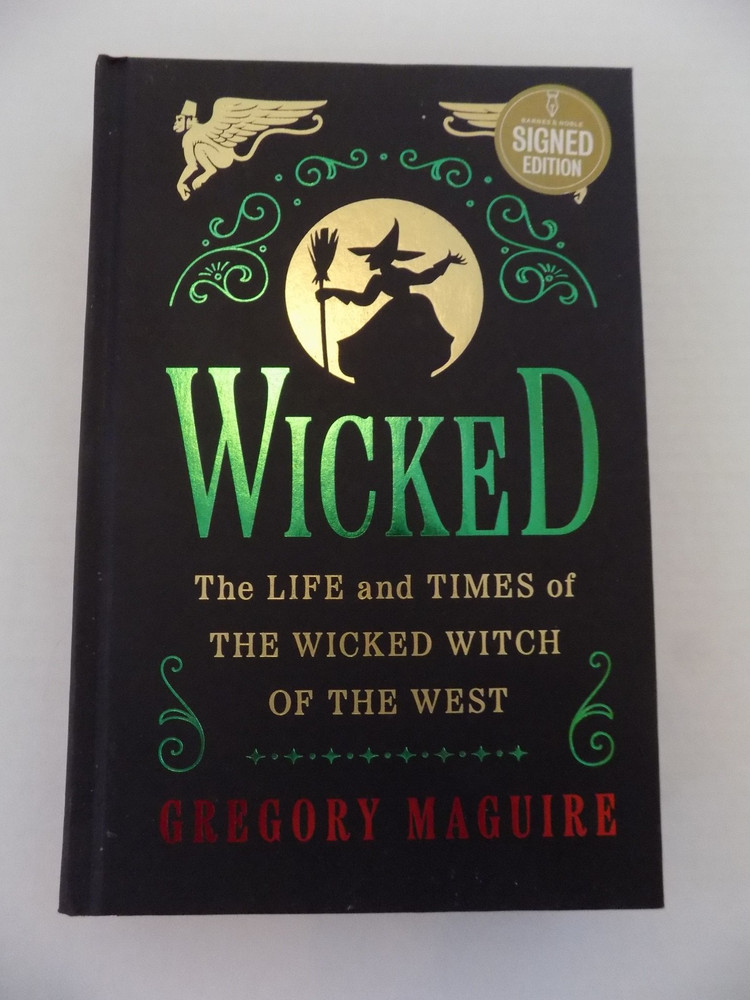 Signed Wicked Book 2024 B&N First Collectors Edition Special Bound Hardcover NOS