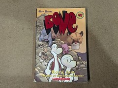 Lot of 5 Bone Books by Jeff Smith #1, 5 + Handbook, Tall Tales Spark #1