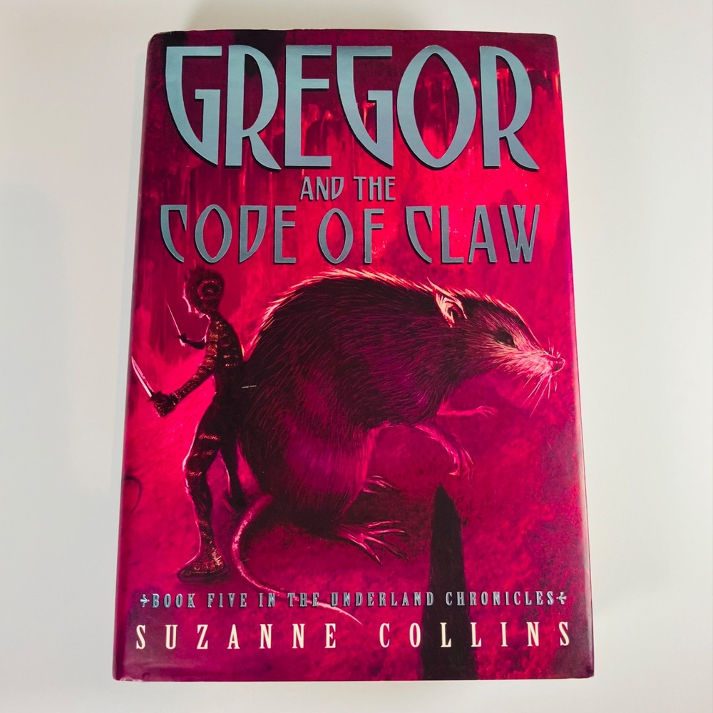 GREGOR And The CODE OF CLAW Book Five (5) Underland Chronicles Hardcover w/DJ