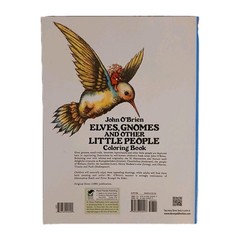 Vtg 1980 Elves, Gnomes and Other Little People Dover Coloring Book John O’Brien