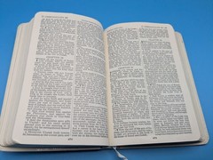 Oxford Compact White French Morocco Leather 01152x KJV Bible w box No Marks