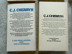 C.J. CHERRYH -YELLOW SPINE – DAW BOOKS – 1ST ED PB – 9 BOOK LOT -’76-’84
