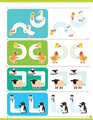 ABIS Wipe Clean Workbook for Kids 80 Pages Trace Letters Numbers Shapes Activ…