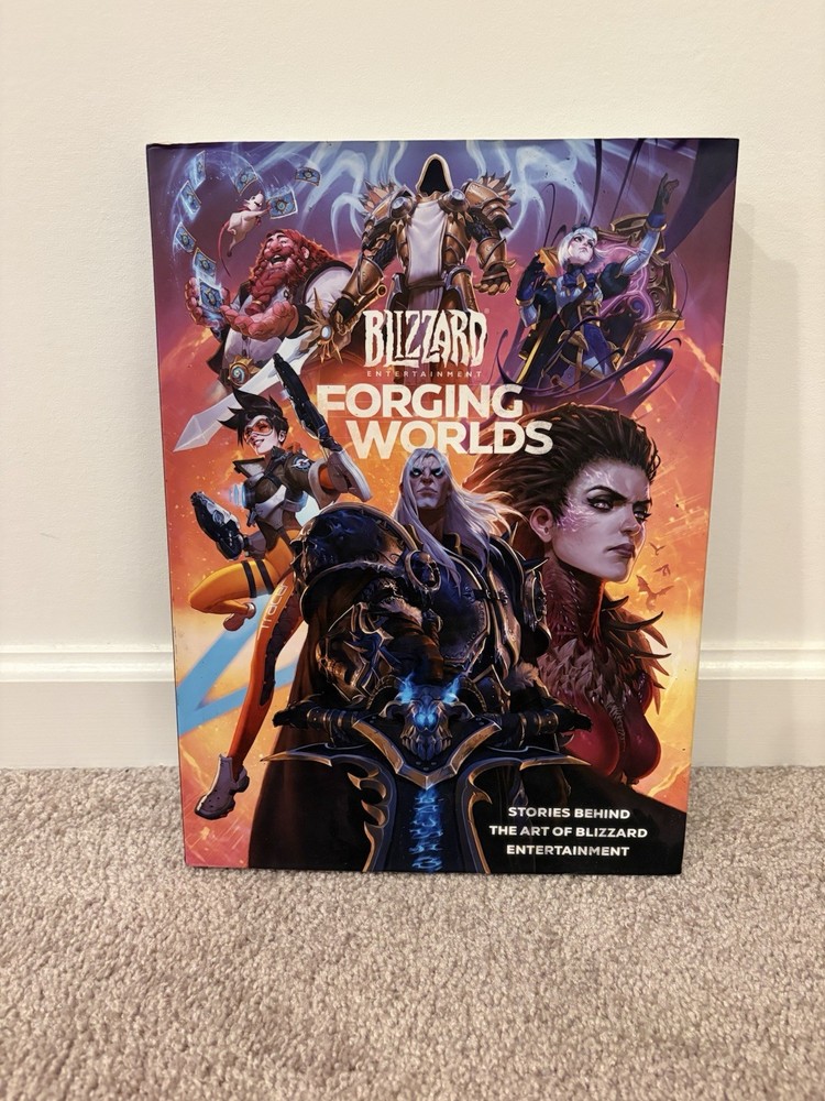 Blizzard Entertainment FORGING WORLDS Picture Book Coffee Table Book 13″ x 9.5″