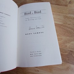 Bird by Bird Anne Lamott 1994 Signed First Edition Writing Guide Pantheon