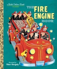 The Fire Engine Book (Little Golden Book) – Hardcover By Gergely, Tibor – GOOD