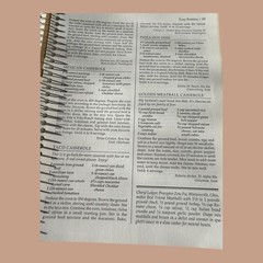 ✨VTG 1997 Beta Sigma Phi Fast Feasts Cookbook Spiral Bound 221 Pages✨