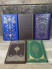 5 Book Poetry Lot, 2016 Fall River Press LEATHER Classic Barnes & Noble Gilt