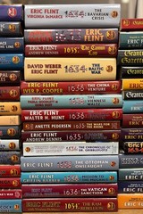Huge lot 43 Books Ring of Fire Grantville Gazette Eric Flint 1632-verses mixed