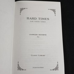 Dickens Lot of 2 (2007, Dalmation Press) Hardcover Hard Times, A Christmas Carol