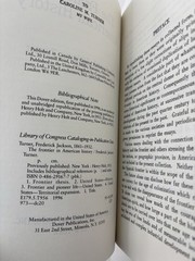 Frontier in American History | Frederick J. Turner | 1996 • Paperback #LikeNew