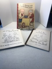3 Church Group Cook Books Total Of 296 Pages Used As Fund Raisers.