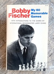 My 60 Memorable Games ~1969~ Bobby Fischer Sjakk Chess Gambit Grandmaster ♘♟️♕