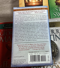 A Song of Ice And Fire Complete MM Paperback Book Set 1-5 Game of Thrones LOT