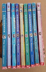 Animorphs PB lot of 9 #1,3-7,12,13,17 KA Applegate Invasion, Underground Change