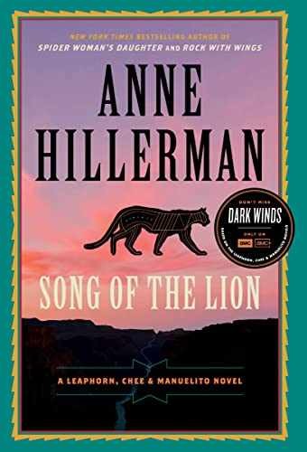 Song of the Lion: A Leaphorn, Chee – Paperback, by Hillerman Anne – Very Good x