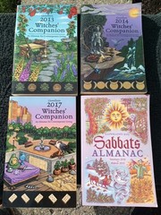 Lot 4 Llewellyn’s: 3 Witches’ Companions 2013 2014 2017 1 Sabbat’s Almanac 2015