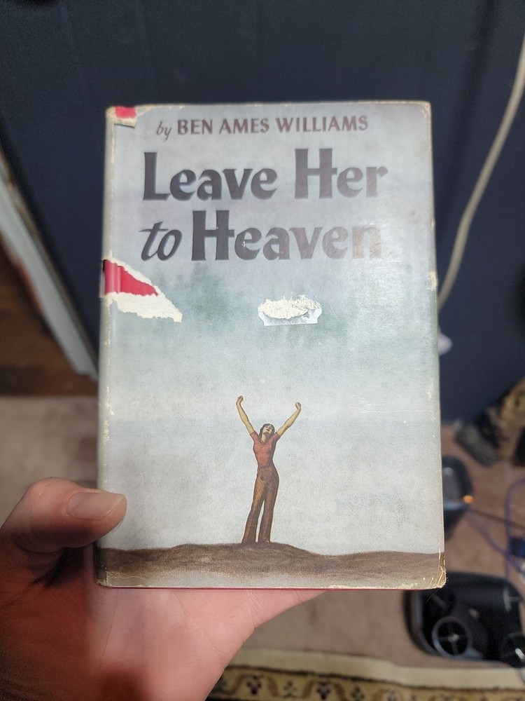 Vintage 1944 LEAVE HER TO HEAVEN By Ben Ames Williams – Hardcover Wartime 1st E