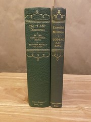 GODFRE RAY KING Lot of 2 Book I Am Discourses Vic, Unveiled Mysteries Vol 1,9 HC