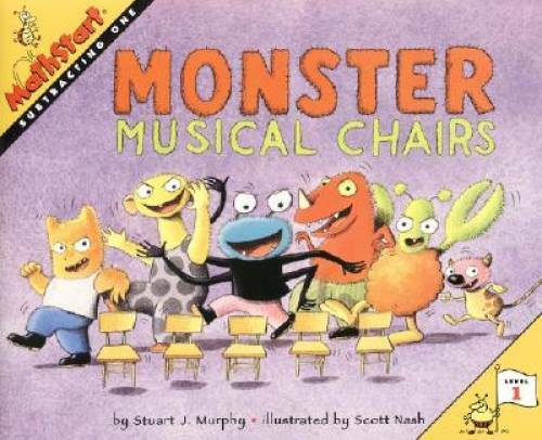Monster Musical Chairs (MathStart 1) – Paperback By Murphy, Stuart J. – GOOD