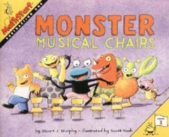Monster Musical Chairs (MathStart 1) – Paperback By Murphy, Stuart J. – GOOD