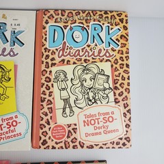 Lot of 7 Dork Diaries by Rachel Renee Russell Hardcover 1 2 4 9 10 13 15