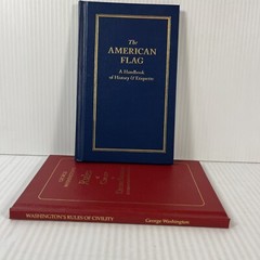 Washington’s Rules of Civility and The American Flag History and Etiquette Lot