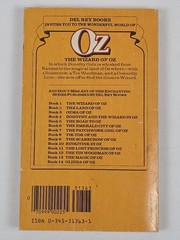 Lot 10 Wizard of Oz Del Rey Paperback L Frank Baum 1 4 6-10 13 & 14 First Prints