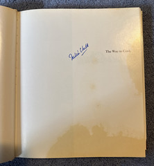 1989 JULIA CHILD The Way to Cook SIGNED hard cover DJ. First Edition Autographed