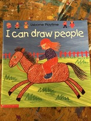 USBORNE I Can Draw People & Animals Lot x2 Paperback Books Art Homeschool Learn