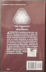 Theology of Arithmetic by Iambilichus Iambilichus (2006, Trade Paperback)