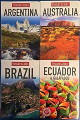 Insight Guides Travel Guidebooks 16 lot Vietnam Greece Israel Brazil Switzerland