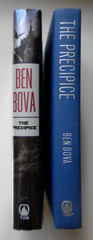 *SIGNED* BEN BOVA high grade 2001 collectible hardcover THE PRECIPICE 349 pages
