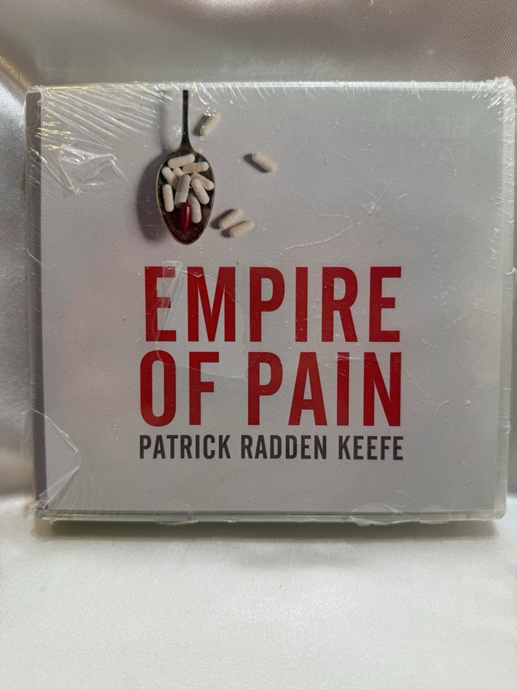 Empire Of Pain Adio Disk Set Patrick Radden Keefe 18 Hours, 8 Minutes